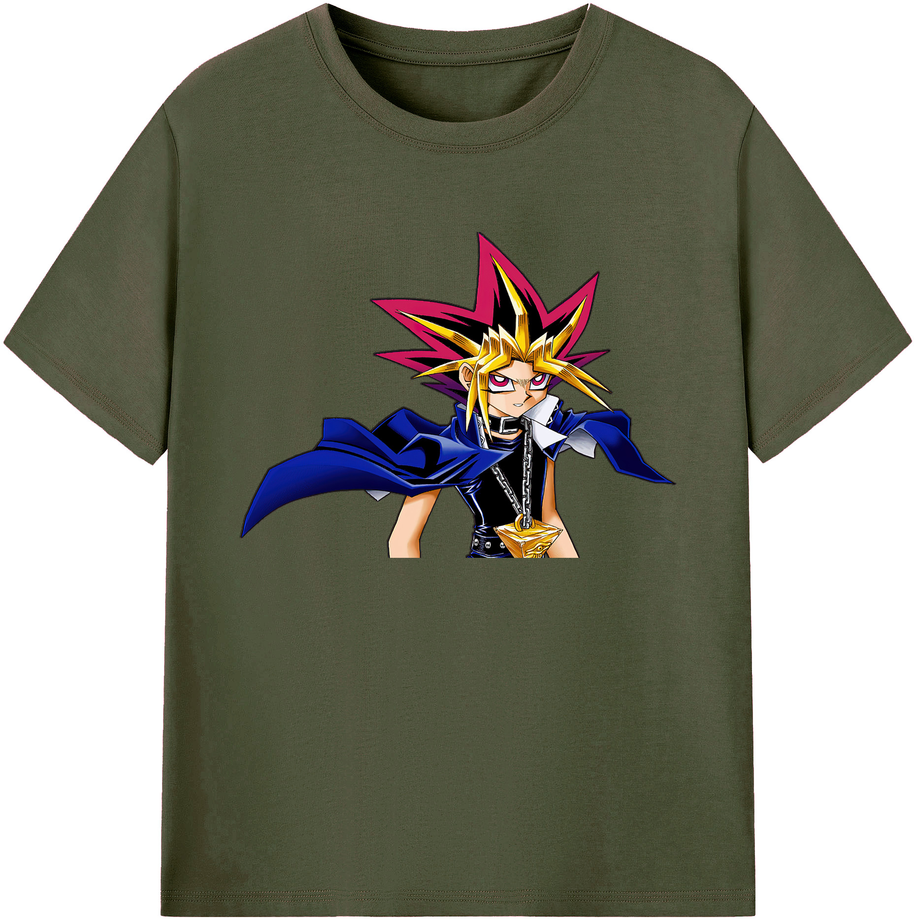 （画像用） 遊☆戯☆王 Yu-Gi-Oh! 綿100％ メンズ半袖Tシャツ｜肌触りやわらか＆通気性